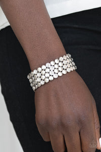 Paparazzi Bracelets Scattered Starlight - White