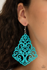 Paparazzi Earrings Powers of ZEN - Blue