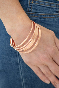 Paparazzi Bracelets Ensnared - Copper