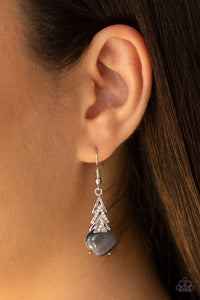 Paparazzi Earrings Dreamy Dazzle - Silver