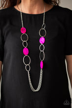 Load image into Gallery viewer, Paparazzi Necklaces Kaleidoscope Coasts - Pink
