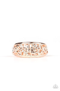 Paparazzi Rings Breezy Blossoms - Rose Gold