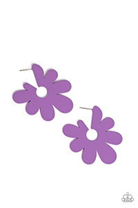 Flower Power Fantasy - Purple Earrings Coming Soon