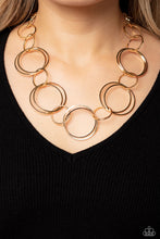 Load image into Gallery viewer, Shimmering Symphony - Gold Necklace
