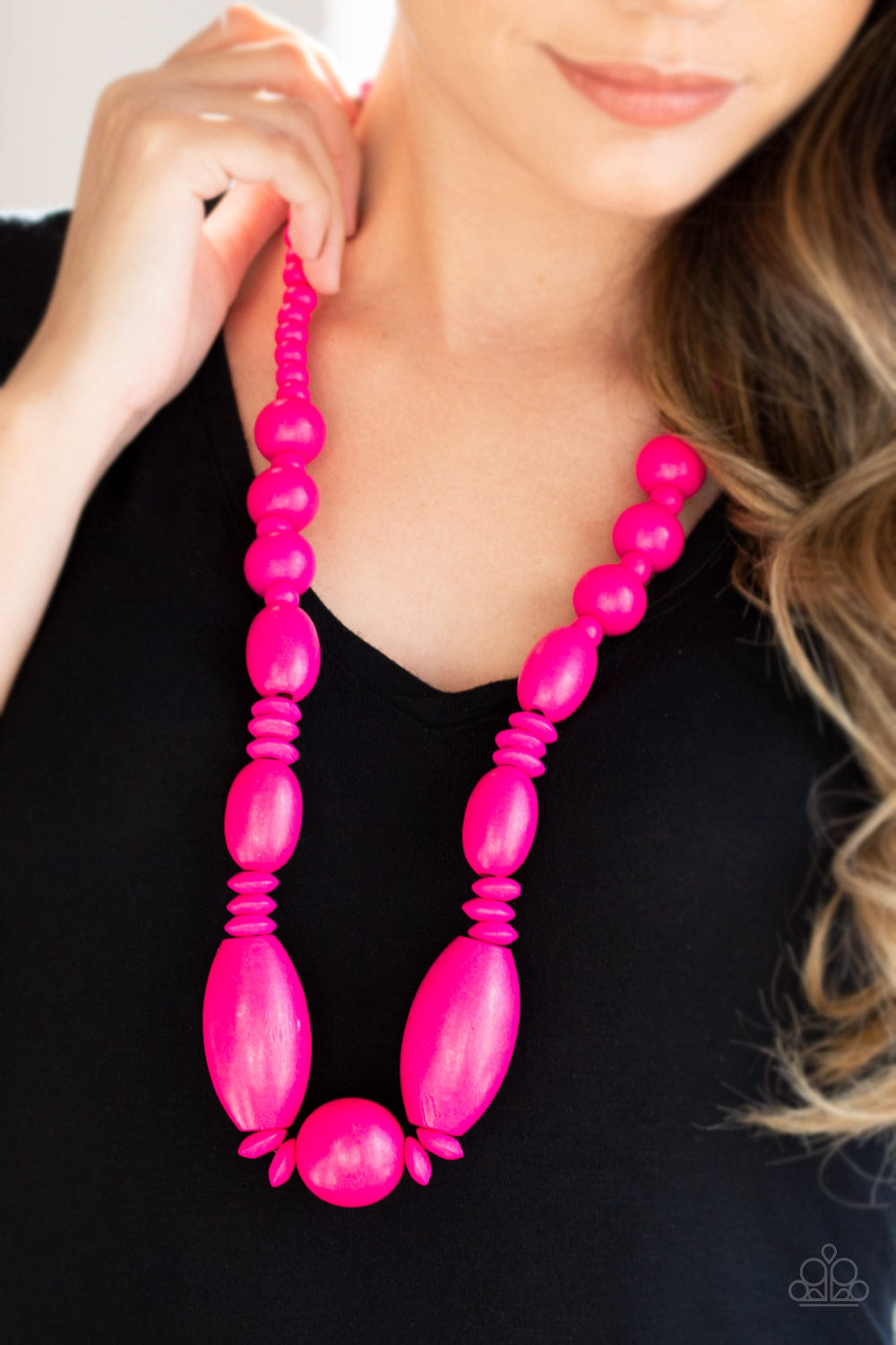 Paparazzi Necklaces Summer Breezin - Pink