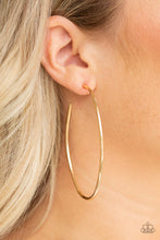 Load image into Gallery viewer, Paparazzi Earrings Whoop de Hoop - Gold
