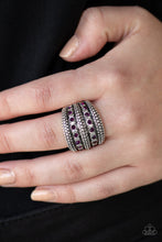 Load image into Gallery viewer, Paparazzi Rings Girl Fight - Purple
