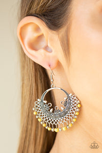 Paparazzi Earrings Canyonlands Celebration - Yellow