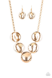 Paparazzi Necklaces First Impressions - Gold