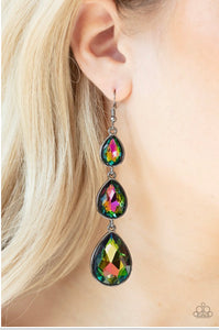 Paparazzi Earrings Metro Momentum Multi