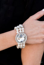 Load image into Gallery viewer, Paparazzi Bracelets Speechless Sparkle - White Convention 2020
