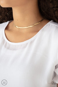 Paparazzi Necklace Serpentine Sheen - Gold