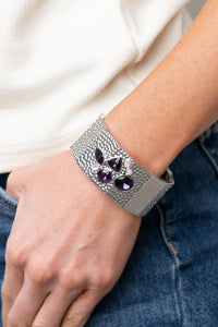 Flickering Fortune - Purple Bracelets