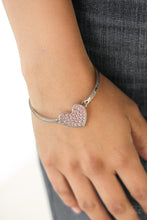 Load image into Gallery viewer, Paparazzi Bracelets Heart-Stopping Shimmer - Pink
