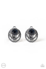 Load image into Gallery viewer, Paparazzi Earrings Epic Epicenter - Blue

