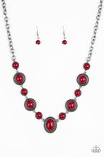 Load image into Gallery viewer, Paparazzi Necklaces Voyager Vibes - Red
