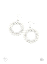 Load image into Gallery viewer, Paparazzi Earrings Pearly Poise White
