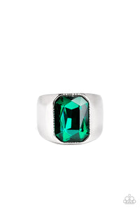 Paparazzi Rings Scholar - Green Mens