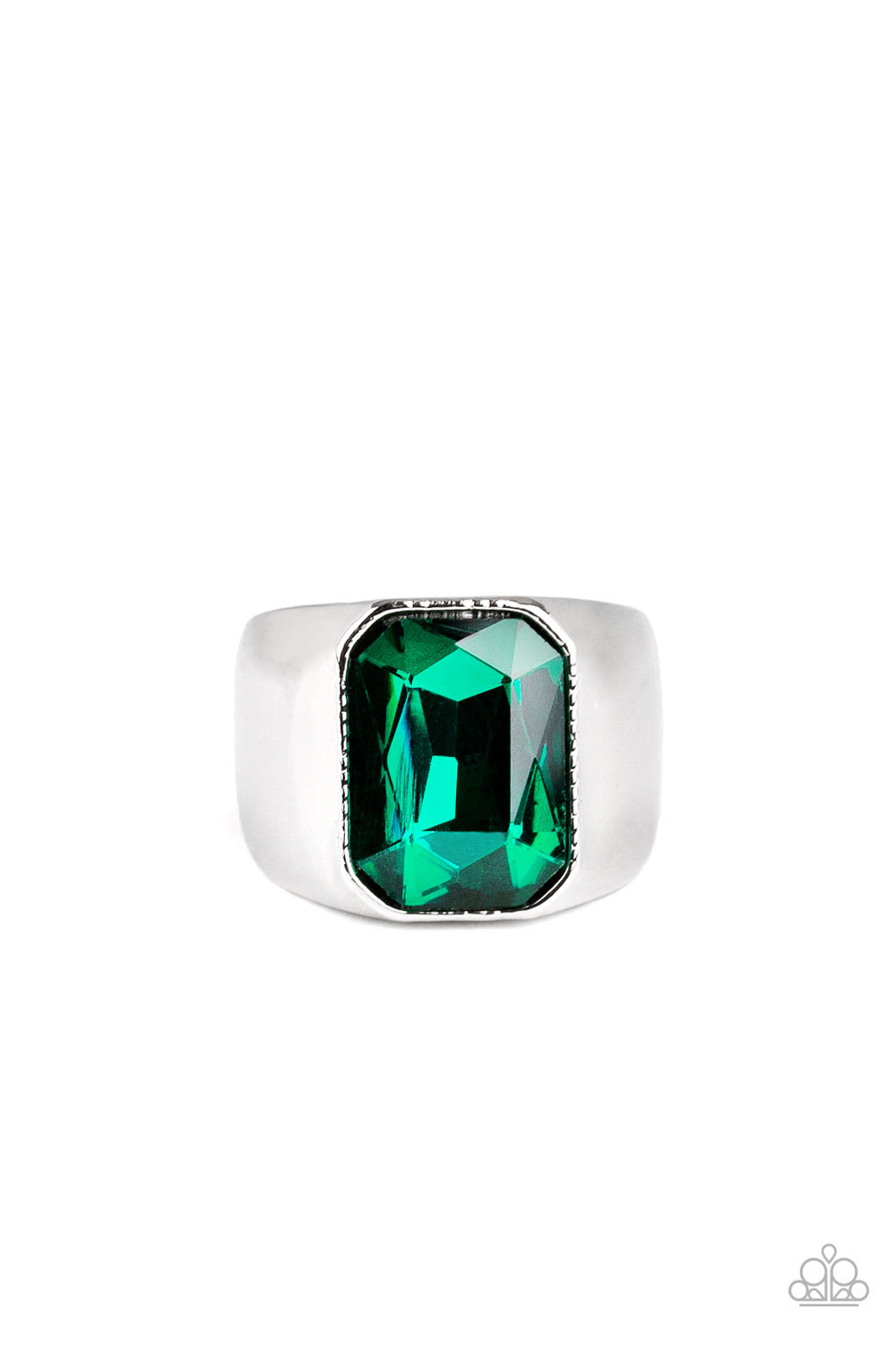 Paparazzi Rings Scholar - Green Mens