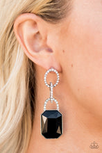 Load image into Gallery viewer, Paparazzi Earrings Superstar Status - Black Convention 2020
