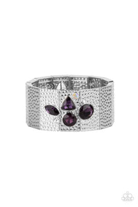Flickering Fortune - Purple Bracelets