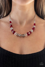 Load image into Gallery viewer, Paparazzi Necklaces Distracted by Dazzle - Red
