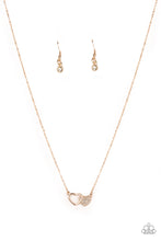 Load image into Gallery viewer, Paparazzi Necklace Charming Couple - Rose Gold
