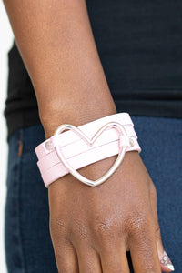 Paparazzi Bracelets One Love, One Heart - Pink