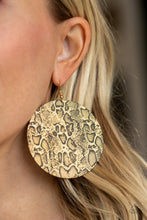 Load image into Gallery viewer, Paparazzi Earrings Animal Planet - Gold
