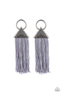 Paparazzi Earrings Oh My GIZA - Silver