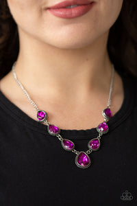 Paparazzi Necklaces Socialite Social - Pink