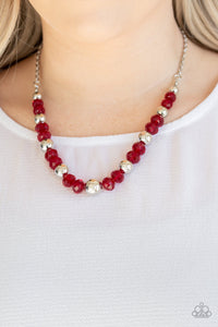 Paparazzi Necklaces Jewel Jam - Red