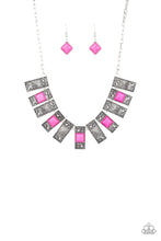 Load image into Gallery viewer, Paparazzi Necklaces The MANE Contender - Pink
