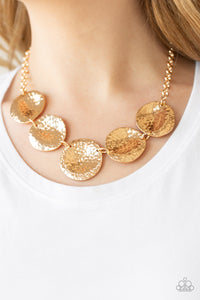 Paparazzi Necklaces First Impressions - Gold