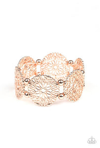 Paparazzi Bracelets A Good MANDALA Is Hard To Find - Rose Gold