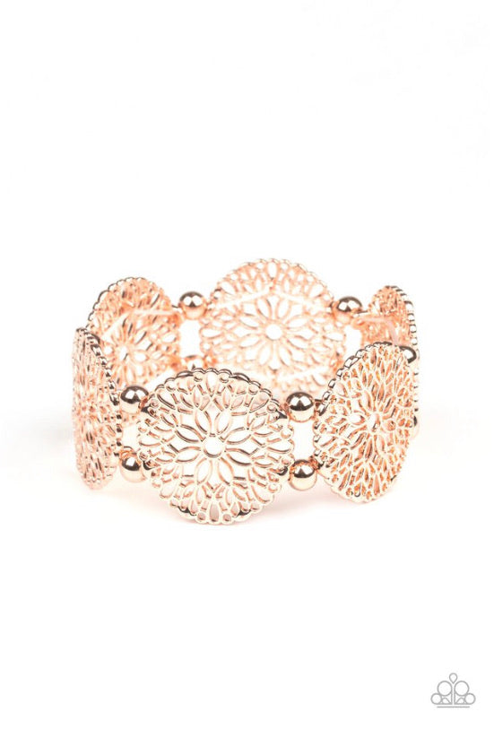 Paparazzi Bracelets A Good MANDALA Is Hard To Find - Rose Gold