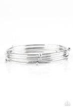 Load image into Gallery viewer, Paparazzi Bracelets Delicate Decadence - White
