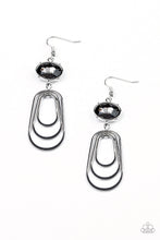 Load image into Gallery viewer, Paparazzi Earrings Drop-Dead Glamorous - Silver
