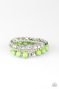 Paparazzi Bracelets Rural Restoration - Green