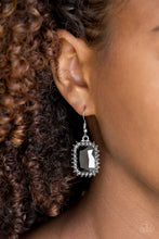 Load image into Gallery viewer, Paparazzi Earrings Downtown Dapper - Silver
