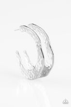 Load image into Gallery viewer, Paparazzi Earrings The HOOP Up - Silver
