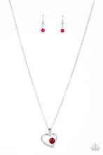 Load image into Gallery viewer, Paparazzi Necklaces Heart Full of Love - Red
