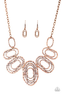Paparazzi Necklaces Empress Impressions - Copper