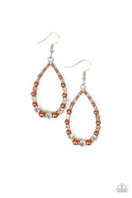 Load image into Gallery viewer, Paparazzi Earrings Gala Go-Getter - Brown
