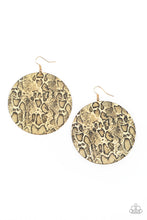 Load image into Gallery viewer, Paparazzi Earrings Animal Planet - Gold
