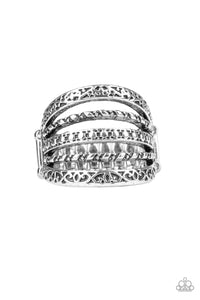 Paparazzi Rings Textile Bliss - Silver