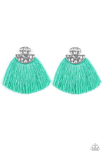 Load image into Gallery viewer, Paparazzi Earrings Make Some PLUME - Green
