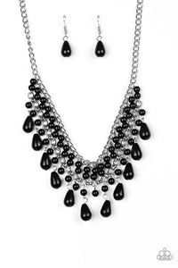 Paparazzi Necklaces The Guess List Black