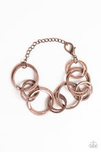 Load image into Gallery viewer, Paparazzi Bracelets Give Me A Ring - Copper
