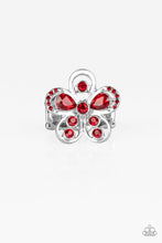 Load image into Gallery viewer, Paparazzi Rings Gardens Of Grandeur - Red

